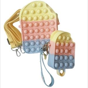 popsicle purse ice cream bag pop fidget bag toy